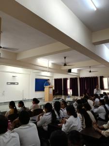 Business Quiz for Students of MBA and BBA organized by Mr. Anoop Mathur (Asst. Professor)