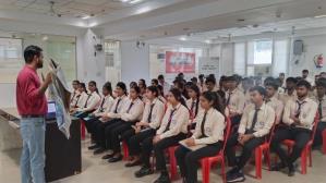 Industrial Visit at AMAR UJALA,GIDA, Gorakhpur