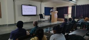 Management Development Program was organized on 19/05/2025 in the campus. The Speaker of the Session was Dr. Rajesh Singh (Associate Professor and Researcher)