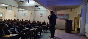 Session on "Design Thinking, Critical Thinking & Innovation Design" delivered by Dr. Rahul Amritraj on 13th Feb 2023