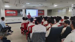 Industrial Visit at AMAR UJALA,GIDA, Gorakhpur