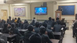 One day expert talk on AI for Atmnirbhar Bharat topic by Mr. Ranjeet Kumar Dubey, PhD Scholar from NIT, Patna under the tree of IIC calendar 8.0 based on activity title AI for Atmnirbhar Bharat:HEI Pre-summit engagements towards India AI impact summit 2026(30.01.2026)