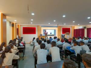 Session on "Roles of digital platforms in the current startup ecosystem" Delivered by Mr. Gaurav Srivastava.