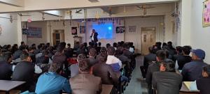 Session on "Design Thinking, Critical Thinking & Innovation Design" delivered by Dr. Rahul Amritraj on 13th Feb 2023