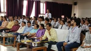 The oath Ceremony of Maverick Club was held on 29th April 2025, in the presence of the Respected Mrs. Sunita Singh Mam (Manager, KIPM Technical Campus) and Respected Mr. Vinod Singh Sir (Managing Director, KIPM Technical Campus)