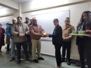 Certificate distribution of Python Programming Project Training for BCA students by Limat-Soft Solution Pvt. Ltd.
