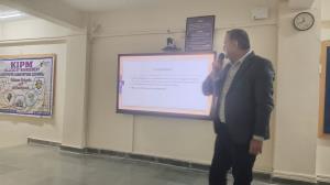 One day expert talk on AI for Atmnirbhar Bharat topic by Mr. Ranjeet Kumar Dubey, PhD Scholar from NIT, Patna under the tree of IIC calendar 8.0 based on activity title AI for Atmnirbhar Bharat:HEI Pre-summit engagements towards India AI impact summit 2026(30.01.2026)