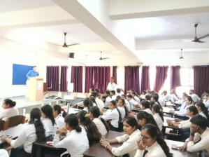 Business Quiz for Students of MBA and BBA organized by Mr. Anoop Mathur (Asst. Professor)