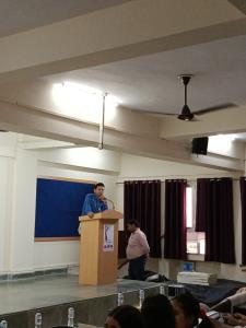 Business Quiz for Students of MBA and BBA organized by Mr. Anoop Mathur (Asst. Professor)