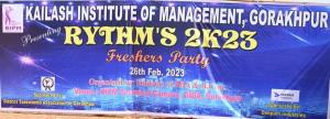  A FRESHER'S PARTY "RYTHM" has been CONDUCTED ON 26/02/2023 BY BBA AND BCOM STUDENTS FOR WELCOMING OUR NEW FRESHERS.