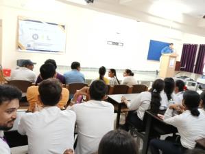 Business Quiz for Students of MBA and BBA organized by Mr. Anoop Mathur (Asst. Professor)