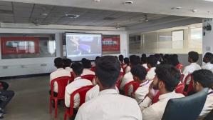 Industrial Visit at AMAR UJALA,GIDA, Gorakhpur